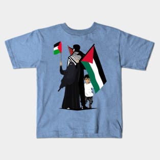 Free Palestine Kids T-Shirt